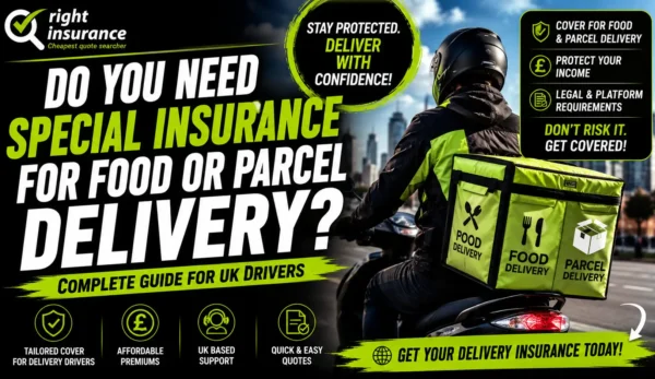 Do I Need Special Insurance for Food Delivery or Parcel Delivery in the UK