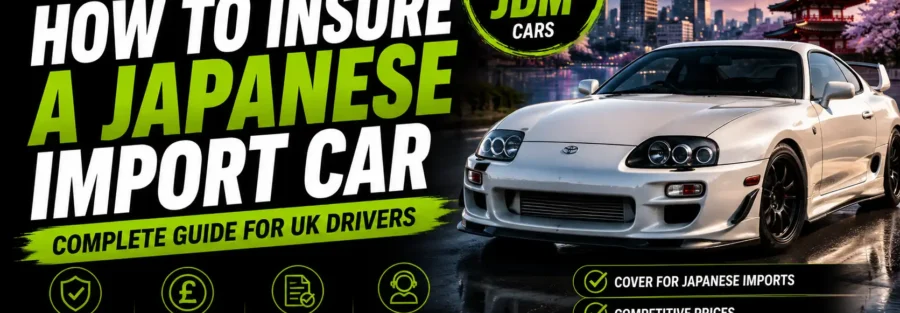 How to Insure a Japanese Import Car in the UK