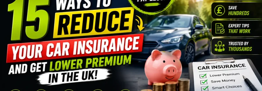 Top 15 Ways to Reduce Your Car Insurance Price in the UK