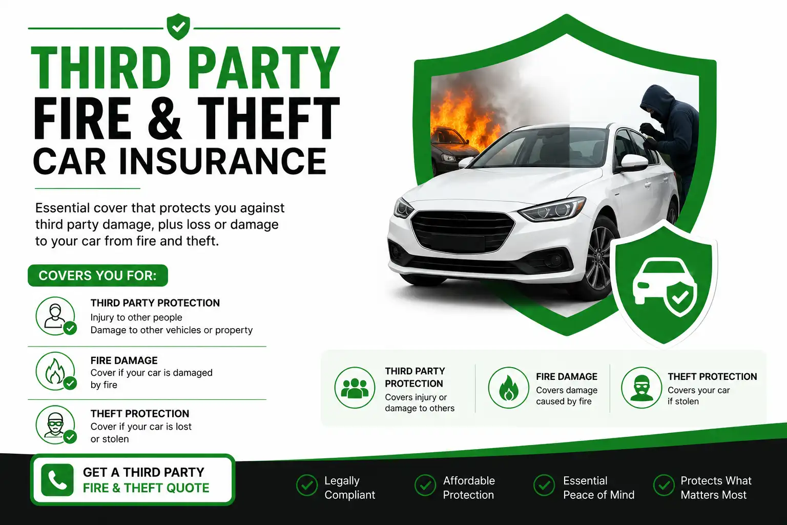 Third Party Fire & Theft Insurance